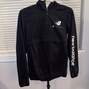 New Balance Black Quarter-Zip Pullover